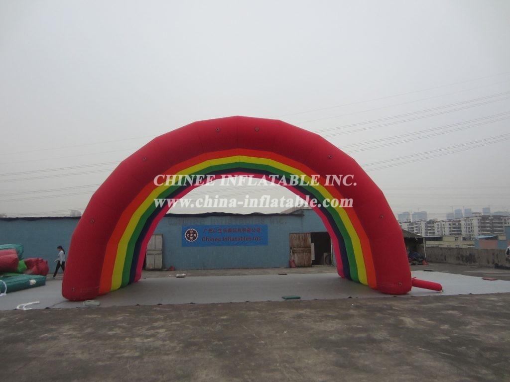Arch2-354 Rainbow Inflatable Arch