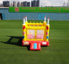 T2-3033 Happy Birthday jumping castle indoor bounce house