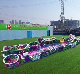 GF2-024 Inflatable Funcity Jumping Bouncy Obstacle Inflatable Outdoor Playground