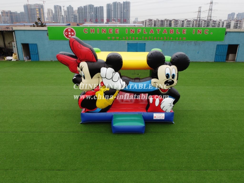 T2-3355 Disney Mickey &Amp; Minnie Jumping Bouncy House