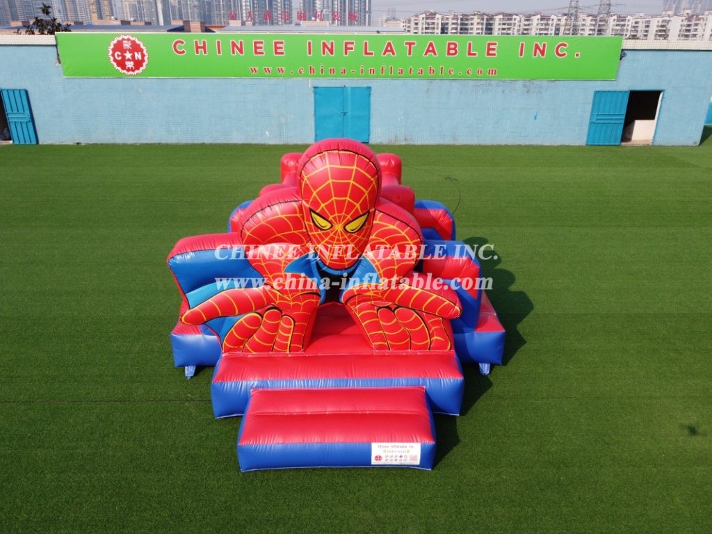 T2-783B Spiderman Bouncer Spidey 3D Superhero Jumper Moonwalk