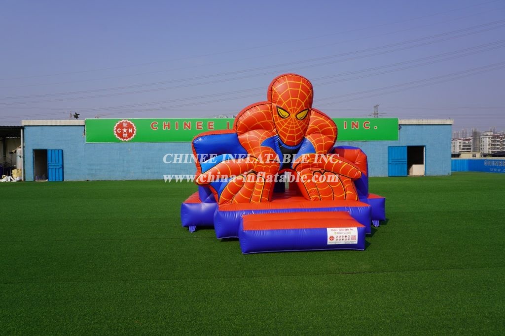 T2-783B Spiderman Bouncer Spidey 3D Superhero Jumper Moonwalk