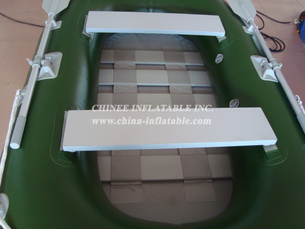 CN-HF-275 Green Pvc Inflatable Boat Inflatable Fishing Boat