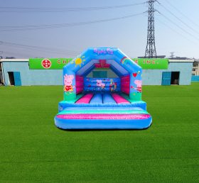 T2-4027 15X12Ft Blue Peppa Pig Bounce House