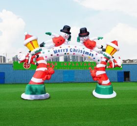 C1-229 Christmas Inflatable Snowman Arch