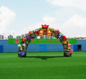 C1-238 Inflatable Christmas Bell Arch