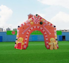 C1-261 Inflatable Christmas Candy Arch