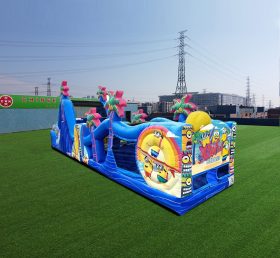 T7-1328 Despicable Me Minions 50Ft Obstacle Course