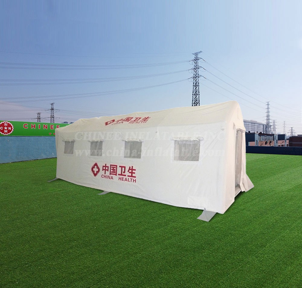 Tent1-4113 Hospitals Installed Tents For Coronavirus Patients