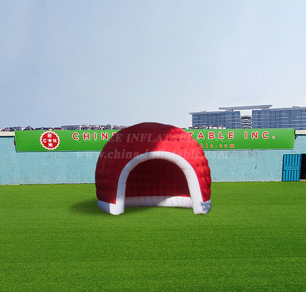 Tent1-4298B Red Inflatable Tent