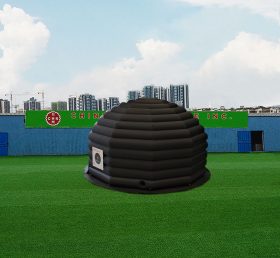 Tent1-4453 Black Inflatable Dome