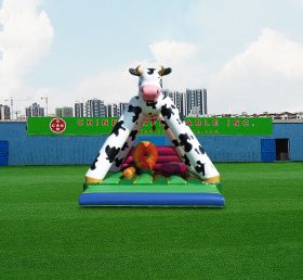 T2-4425 Cow Bounce House