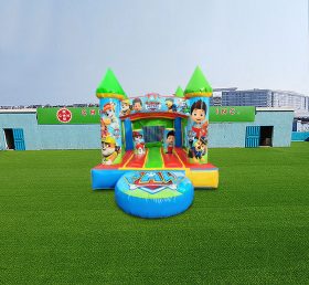 T2-4468 Paw Patrol Inflatable Castle