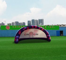 Tent1-4612 Custom Printing Campaign Arched Inflatable Pavilion