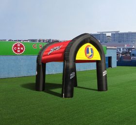 Tent1-4632 Black Arch Advertising Campaign Inflatable Kiosk
