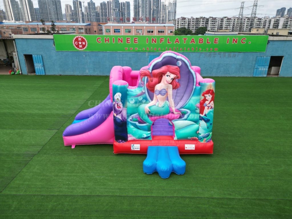 T2-4675 Disney Mermaid Inflatable Combo