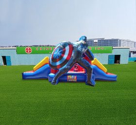 T2-4566 Captain America Inflatable Combo