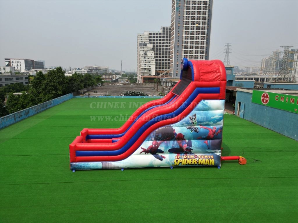 T8-4243 Spider-Man Inflatable Slide