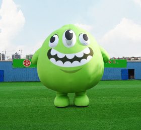 S4-591 Custom Design Advertising Inflatable Costume Green Monster Mascot For Event Decoration