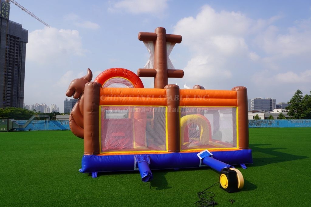T2-3194 Pirate Ship Inflatable Playground