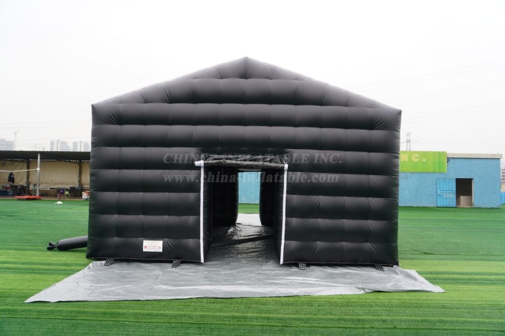 Tent1-704B Black Inflatable Party Tent