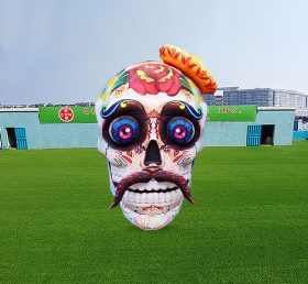 S4-699 Halloween Inflatable Activity Decoration Halloween Skull