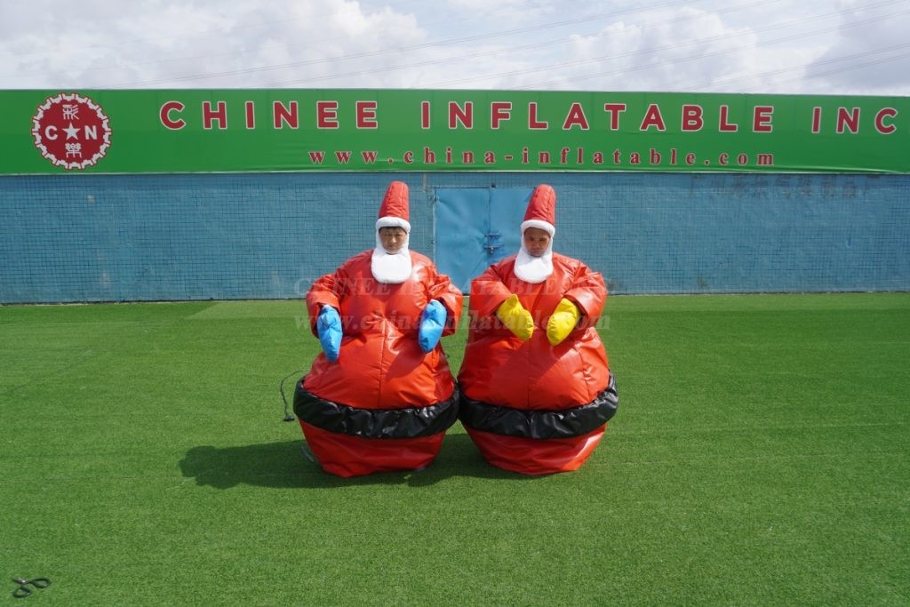 T11-661 Santa Claus Inflatable Sumo Suit