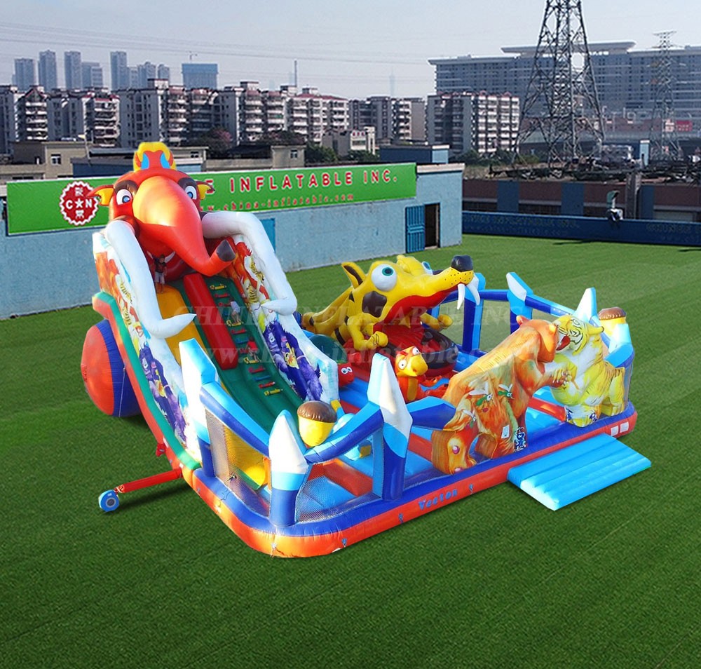 T6-1154 Inflatable Theme Park Ice Age