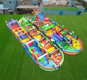 T7-1814 Mario large Inflatable Obstacle Course