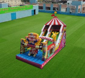 T8-4527 Circus Inflatable Dry Slide