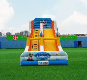 T8-4534 Frozen Inflatable Dry Slide