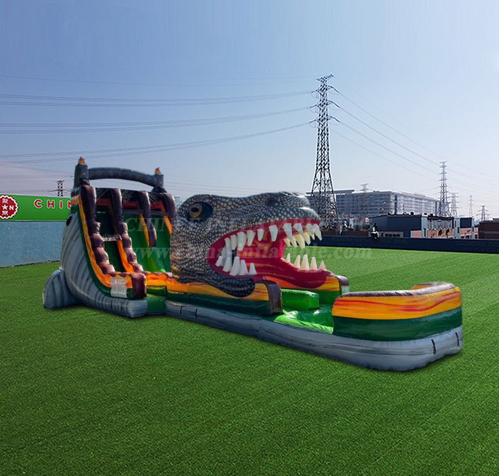T8-4562 20’ River Monster Hybrid 2-Piece Water Slide