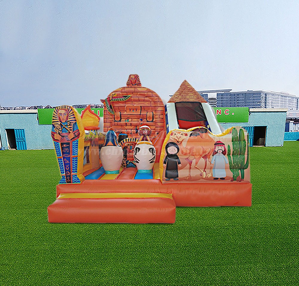 T2-7007 Bouncy castle with Mummy playground