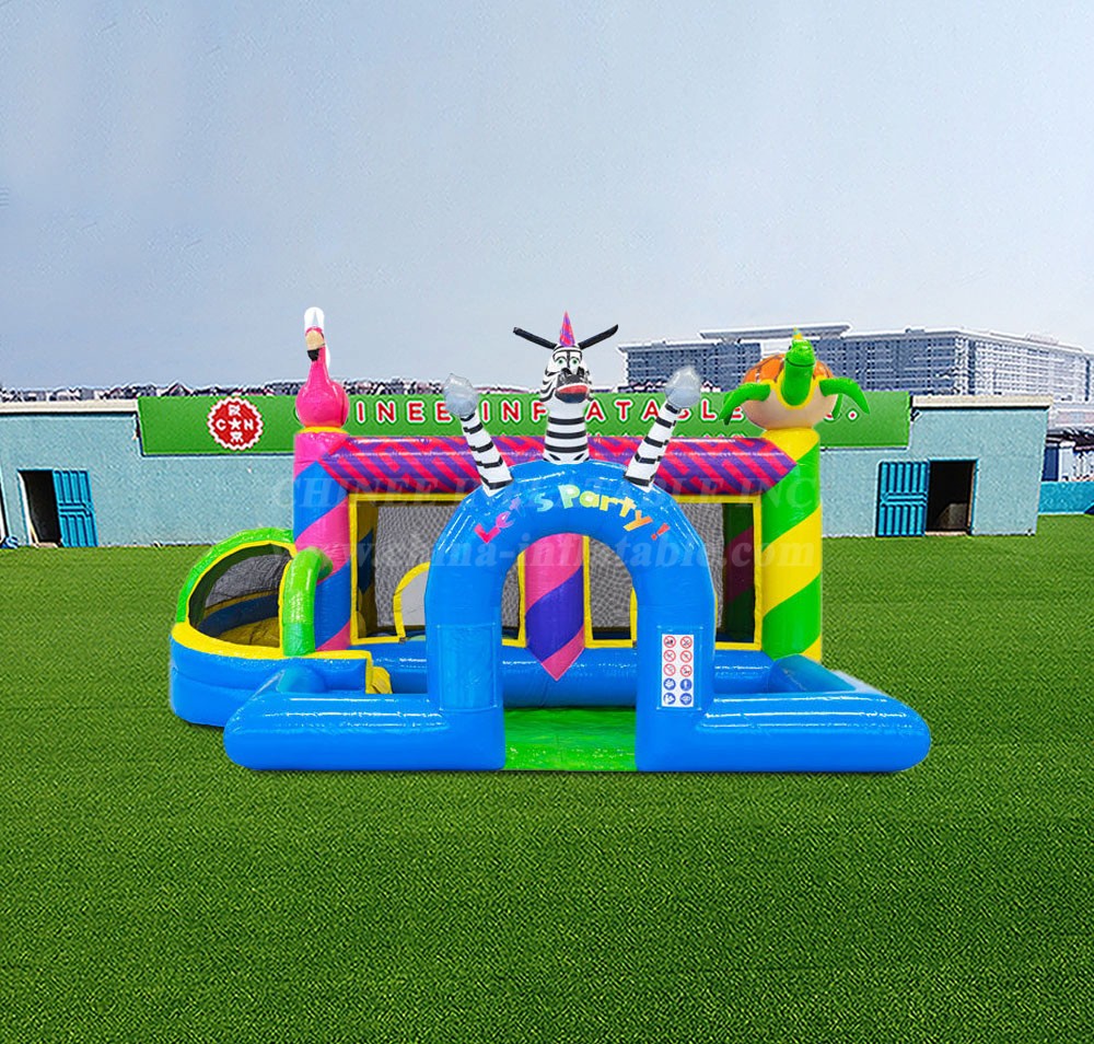 T2-7065 Playpark XL Bouncy House Party