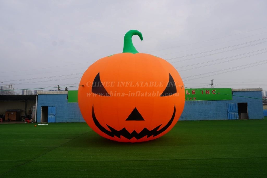 S4-814 Halloween inflatable pumpkin decoration with LED lights