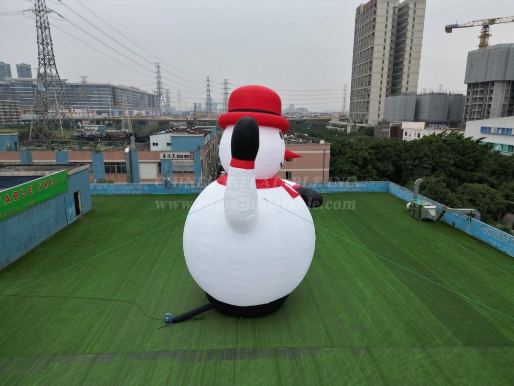 C1-111B Inflatable Christmas Snowman