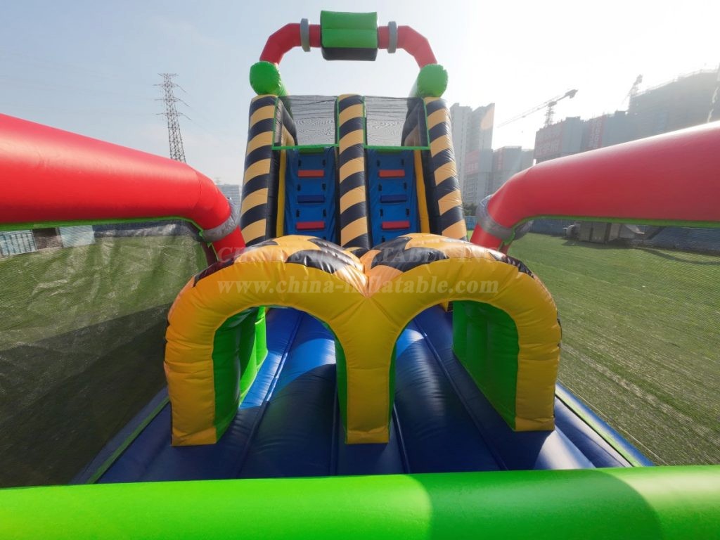 T7-1373 Toxic Inflatable Obstacle Course