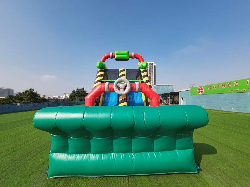 T7-1373 Toxic Inflatable Obstacle Course