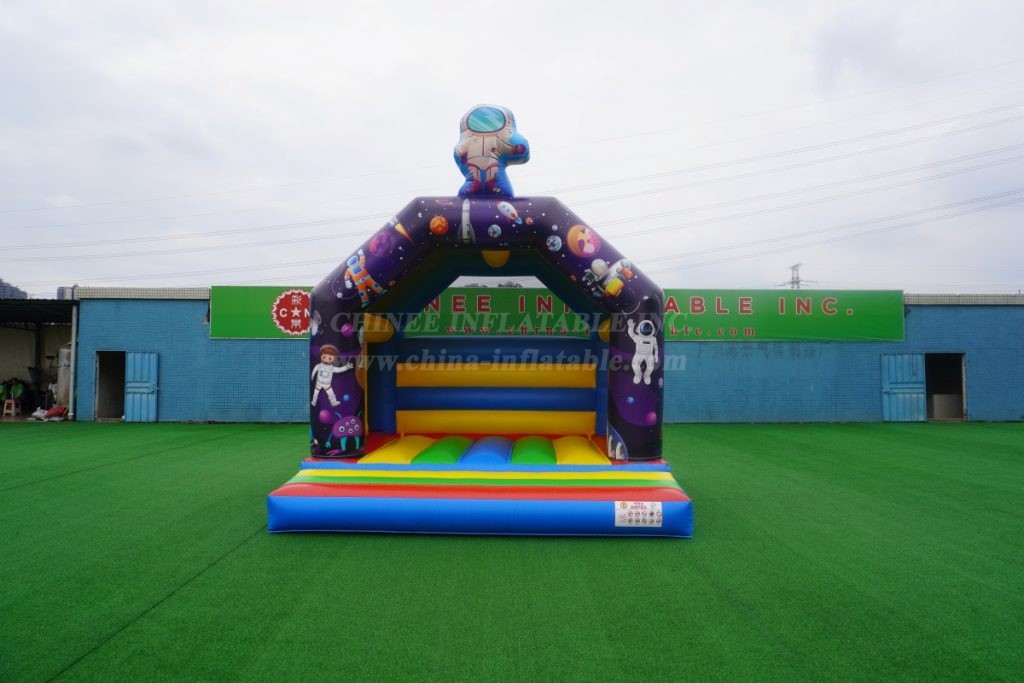 T2-3339F Space theme bounce house